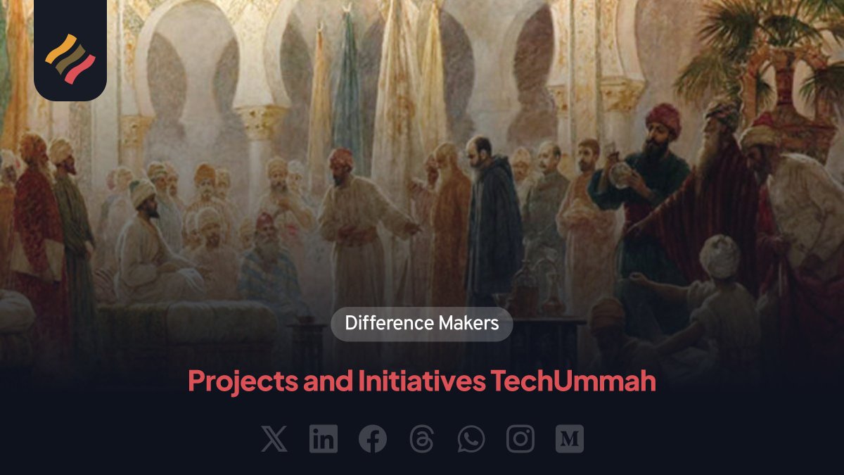 ILSInitiative's tweet photo. ✨ILS Difference Maker of the Week: TECHUMMAH✨

Technology is shaping our world faster than ever. But perhaps the deeper question is not what technology can do.
To find out more, check the links below: https://t.co/tgJrxYt747
#DifferenceMaker #TechUmmah #IslamicEthics #Ethical https://t.co/rf7PFwlKqe