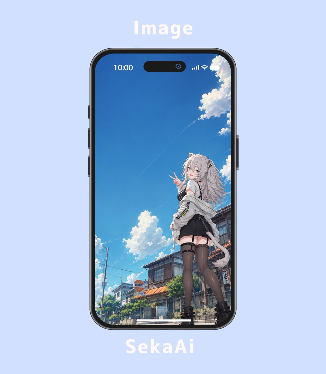 SekAI_AIart's tweet photo. リクエストイラスト作成しました✨
スマホ壁紙として使ってねっ！
左：イメージになります📷
右：壁紙用となっています。
リクエストについて こんなスマホ壁紙がほしい！がありましたら、
リプ欄にキャラ、シチュエーションの記載お願いします。
※リプ欄からランダムでお選びさせて頂きます。 https://t.co/t0FG4OTzby