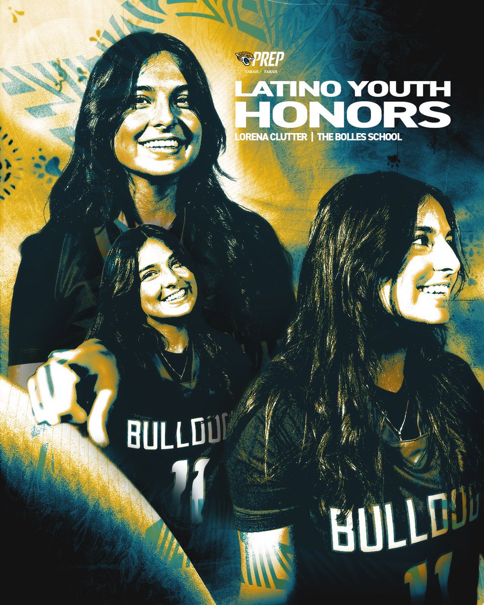 Jaguars's tweet photo. Congratulations to Nease RB Enrique Ordoñez &amp; Bolles WR/LB Lorena Clutter, our 2026 NFL Latino Youth Honors nominees! 👏 https://t.co/a2atosbUtl