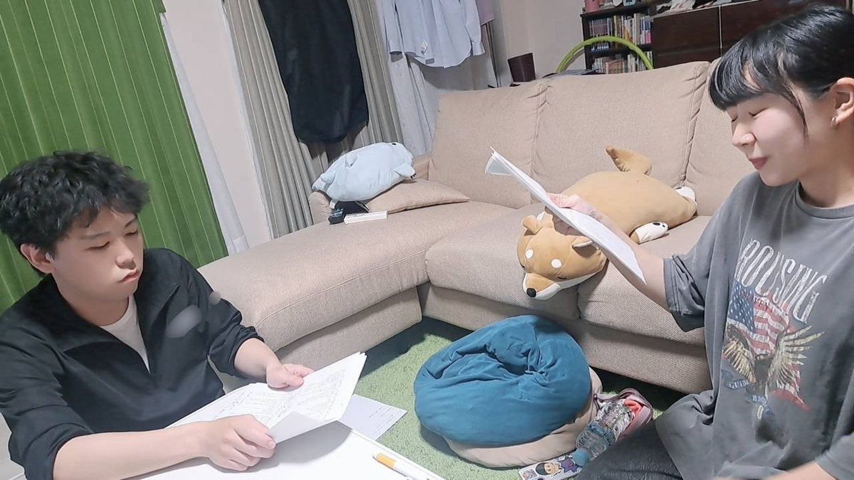 hachikoNow's tweet photo. #8光年怒カワ 稽古でした。高津碧大くん合流回！

2人とも頑張り屋さんなのでめちゃくちゃ｢頑張ります！｣と言ってくれるんですけど、今回は｢頑張らないを頑張って｣とあまのじゃくなお願いをしました。ここから少しずつチューニング合わせていきたい！

予約開始までお楽しみに🐕️🐾 https://t.co/Mul5Fb80wd