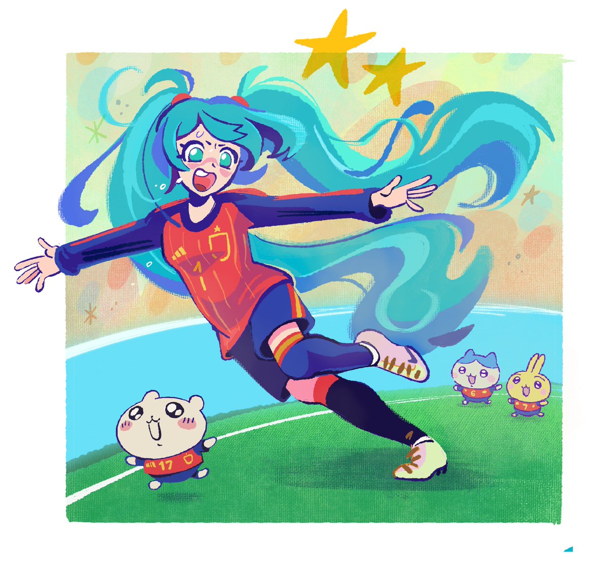 vikipuntocom's tweet photo. enhorabuena miku hatsune!!! ⭐️⭐️ https://t.co/3kkX7N0lAA