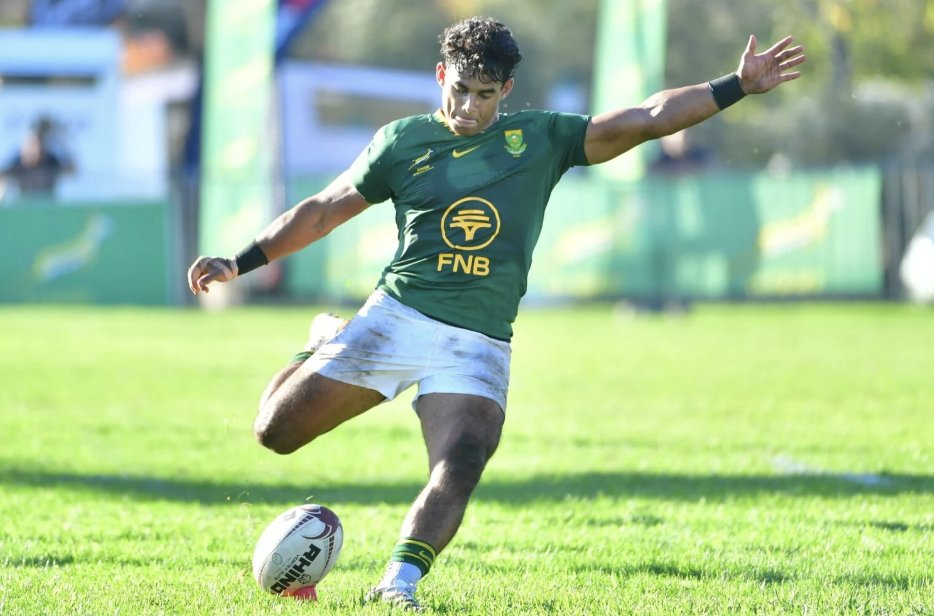 AC_RugbySA's tweet photo. YAQEEN AHMED | FROM OTTERY TO WORLD CHAMPION
Yaqeen Ahmed’s story is bigger than 11 points in a final.

His rugby roots run through Hamiediehs RFC at Vygieskraal, where his father, grandfather and other family members wore the club colours. From there came Wynberg Boys’ High, Western Province, consecutive SA Schools selections and a Stormers contract.

The milestones have arrived quickly:

SA Schools in 2023 and 2024.

Twenty-one points for Western Province in a Craven Week victory in 2024.

U20 Rugby Championship winner.

A try on SA A debut.

Forty-six points at the Junior World Championship, third overall.

Eleven points as South Africa beat France 16-5 to retain the world title.

But the numbers only explain part of his value.

Ahmed is a flyhalf who can threaten the line without losing control of the match. He plays with balance: attack when space appears, take territory when it does not, and accept responsibility when every point matters.

Those qualities translate beyond junior rugby.

From Ottery and Wynberg to the Stormers and the top of the U20 world, Ahmed’s rise reflects the strength of the South African pathway when community roots meet opportunity.

Athlete Connect will keep following journeys like this before the destination becomes obvious.

What is Yaqeen Ahmed’s ceiling?

#YaqeenAhmed #JuniorBoks #WynbergRugby #DHLStormers #AthleteConnect
