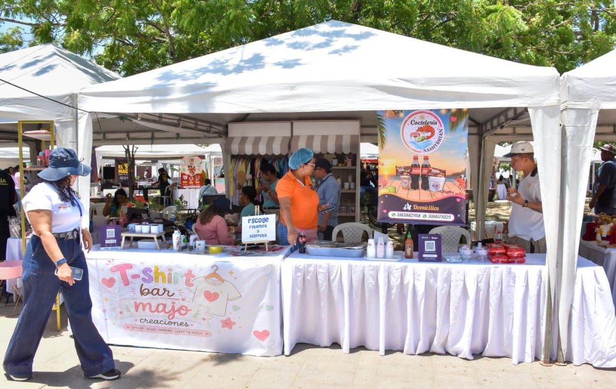 MagdalenaGober's tweet photo. Gobernación del Magdalena se sumó a la Feria de Servicios ‘Juntémonos para Tejer lo Público por la Meritocracia’.

Durante dos días consecutivos, la Plaza Centenario del municipio de Ciénaga fue escenario de la Feria de Servicios… https://t.co/aTLYdPN9mg