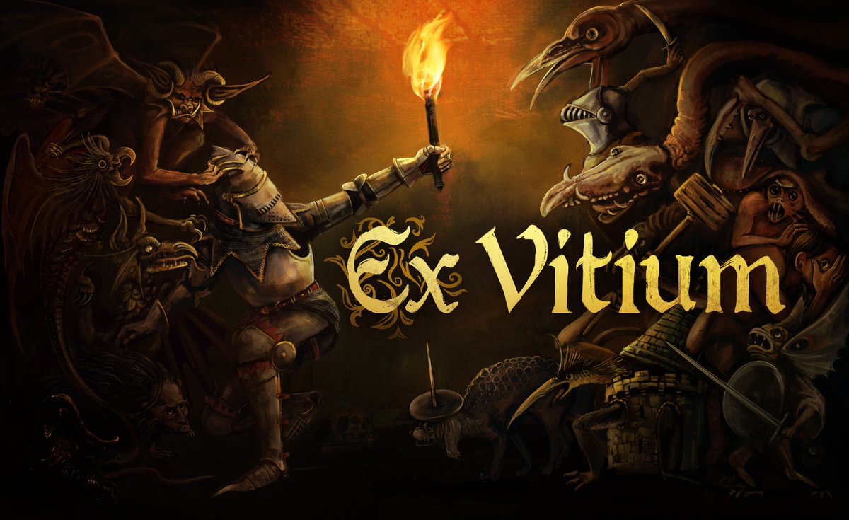 HoundskullGames's tweet photo. We’re happy to announce that Ex Vitium, the game we’re currently working on, is now on Steam!
https://t.co/6s3hLKRJFT

Every wishlist means a lot to us, so we’d really appreciate your support!

#indiegames #indiegame #gamedev #steamgame #steampage #darkfantasy https://t.co/n5JXpRFxuW