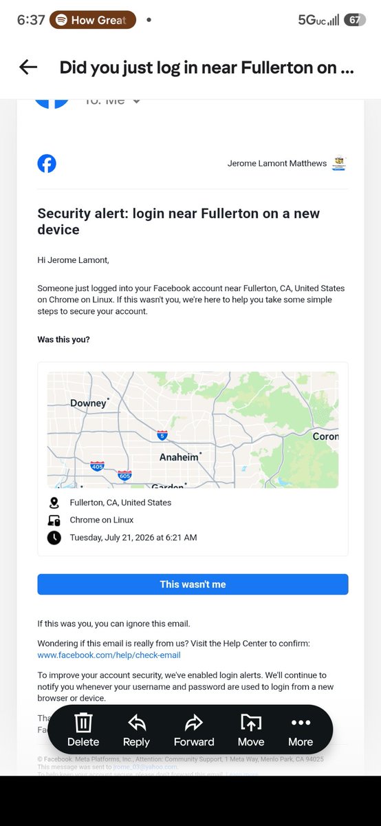 CeeJay90016's tweet photo. @facebook really need you to remove that third party verification if it's retarded https://t.co/XqlbF54pbd