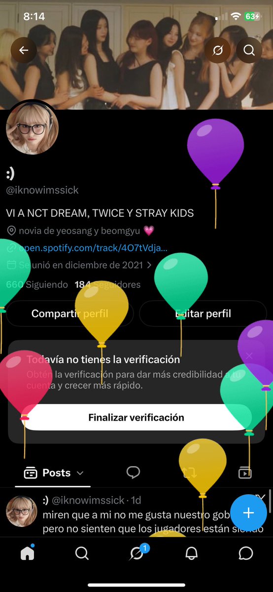 iknowimssick's tweet photo. hoy es mi cumpleaños 🥳 https://t.co/mi1xgXD0FZ