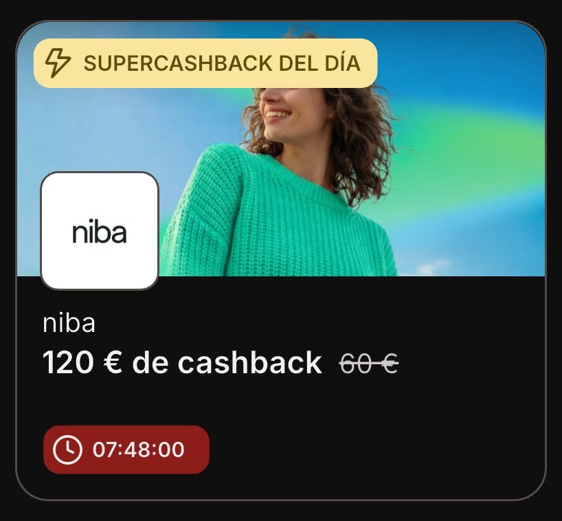 rentasextra's tweet photo. 🚨 ¡Cambia a Niba y gana 130€ en solo 5 minutos!

Con Igraal te dan 120€ por hacer el cambio. Usando mi enlace recibes 10€ extra tú y yo también.

https://t.co/UT0N5C2mq4

¡Dinero fácil y rápido! 💰 https://t.co/muTfHLYkmM
