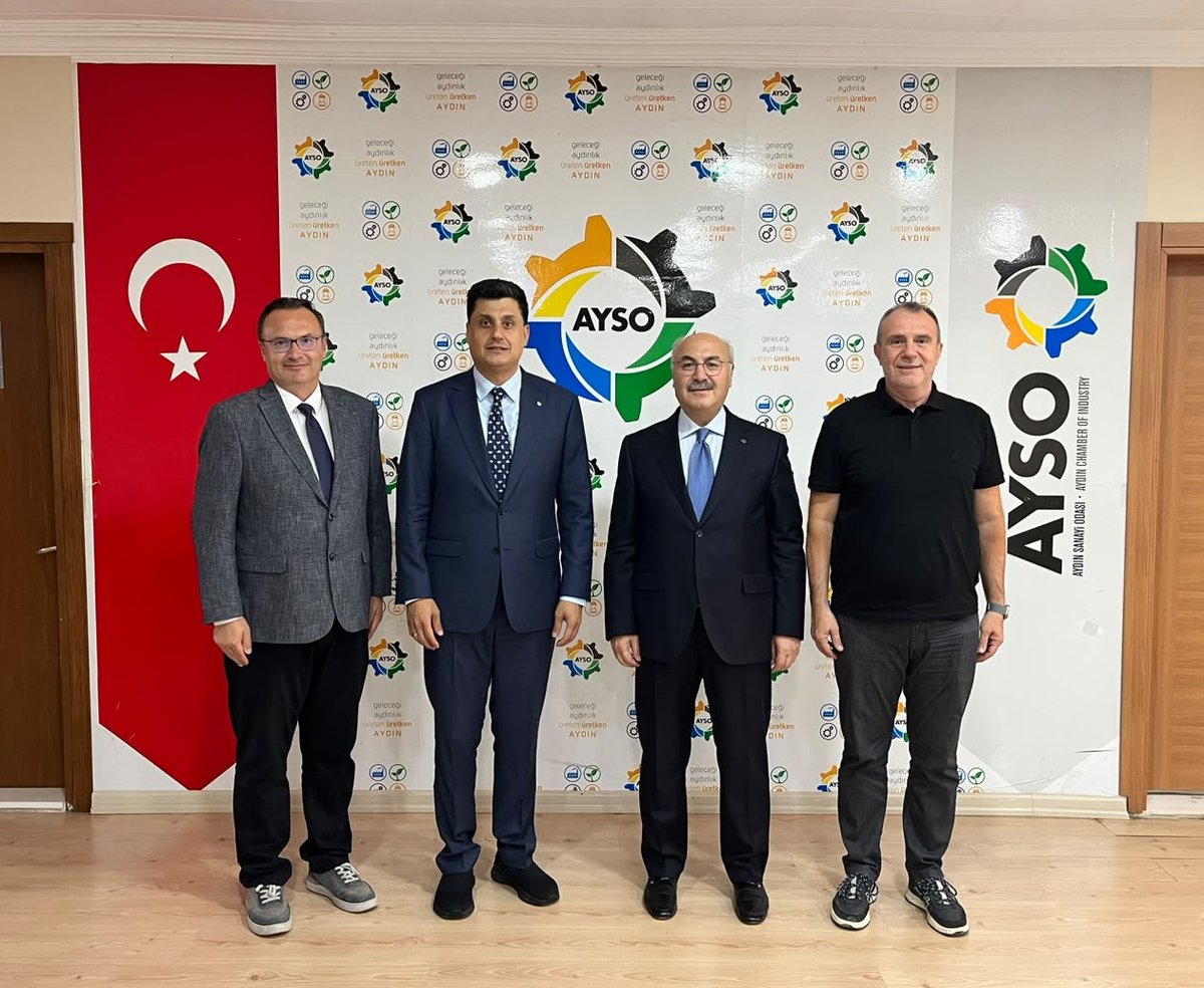 aydinsanayi's tweet photo. DENİZLİ VALİSİ KÖŞGER’DEN AYSO’YA ZİYARET

Denizli Valisi Sayın Yavuz Selim Köşger, Aydın Sanayi Odası’nı (AYSO) ziyaret etti.

2017-2020 yılları arasında Aydın Valiliği görevini yürüten Vali Köşger’i; Yönetim Kurulu Başkanımız Gökhan Maraş, Yönetim Kurulu Başkan Yardımcımız Ufuk Dursun ve Genel Sekreterimiz Çetin Aykırı karşıladı.

Vali Köşger’in Aydın’da görev yaptığı dönemde kamu kurumları ve iş dünyasıyla güçlü bir iş birliği içerisinde önemli çalışmalar gerçekleştirdiklerini belirten Yönetim Kurulu Başkanımız Gökhan Maraş, nazik ziyaretleri dolayısıyla Vali Köşger’e teşekkürlerini sundu.

#ayso #aydınsanayiodası #aydın #ziyaret

@DenizliValiligi 

@yskosger 
@gokhanmaras