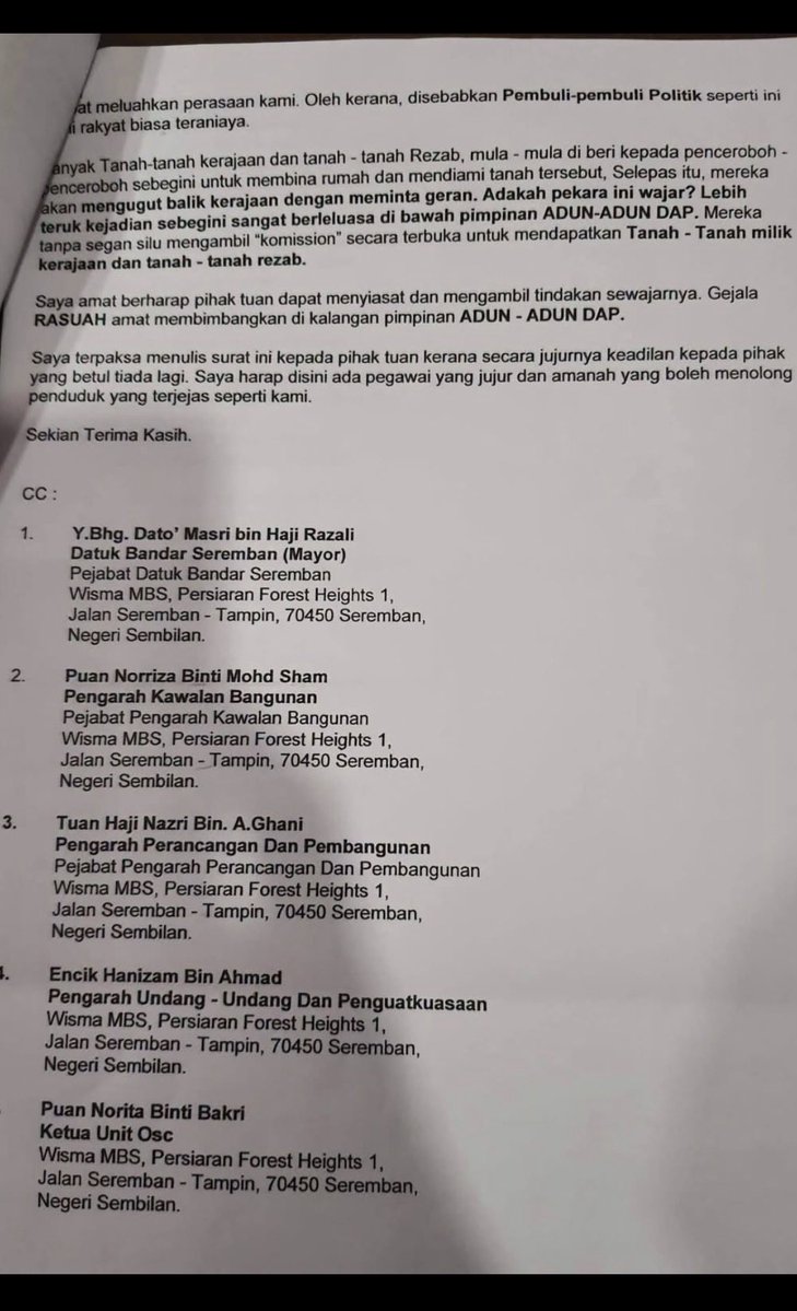 ElCapitano126's tweet photo. Bocor..
Sejak 2022 rupanya dah ada aduan mengenai Adun DAP.
MB buat apa tu??

Org N9, tgk ni.
Nak undi nnt, pandai2 la humban diaorg2 yg berkenaan.. https://t.co/FaVwNJWXha