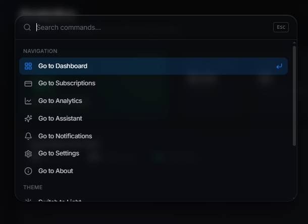 ScaleWithAstro's tweet photo. building the backend is cool, but guarding the product vision is everything.
this is the exact design system we are setting for our app Trim.

deep obsidian dark mode + frosted glass depth. thoughts on the layout?
@linear #buildinpublic #saas https://t.co/tfsJsTk74C