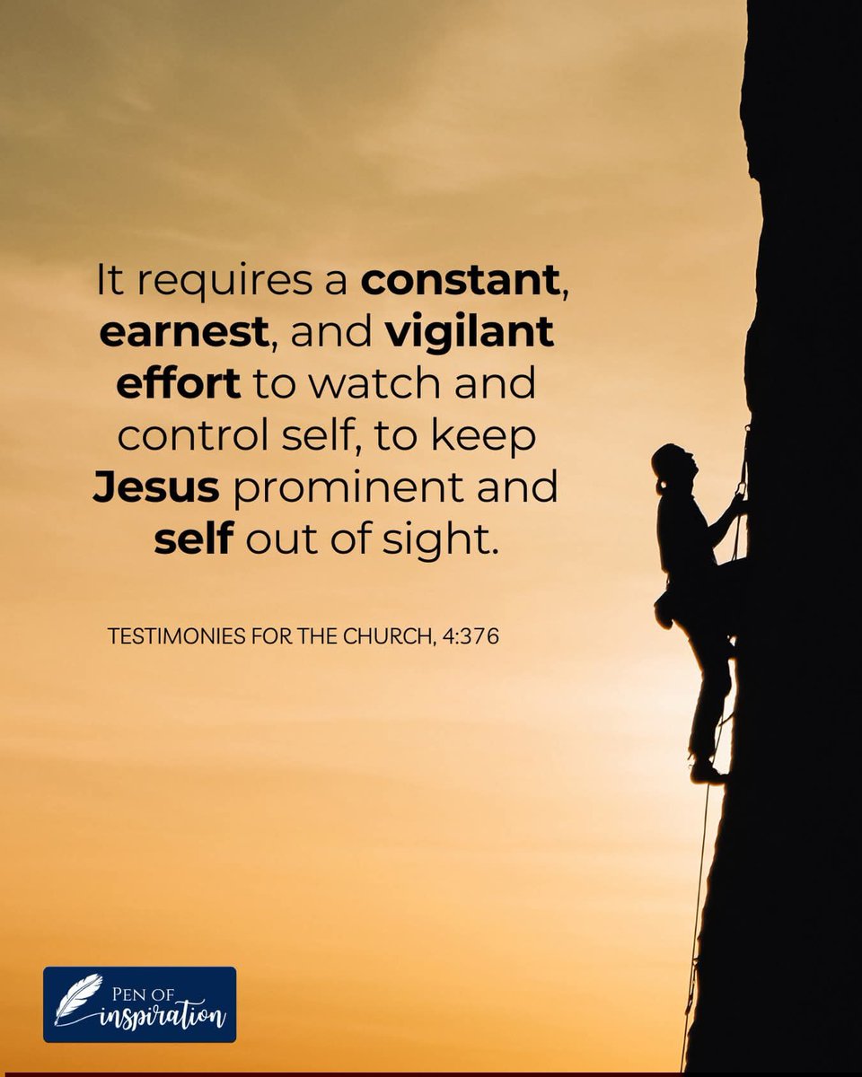 Godwakeupcall's tweet photo. βWatch ye and pray, lest ye enter into temptation. The spirit truly is ready, but the flesh is weak.β Mark 14:38
#penofinspiration #spirituality #Jesus #EllenGWhite https://t.co/0HIf73htFR