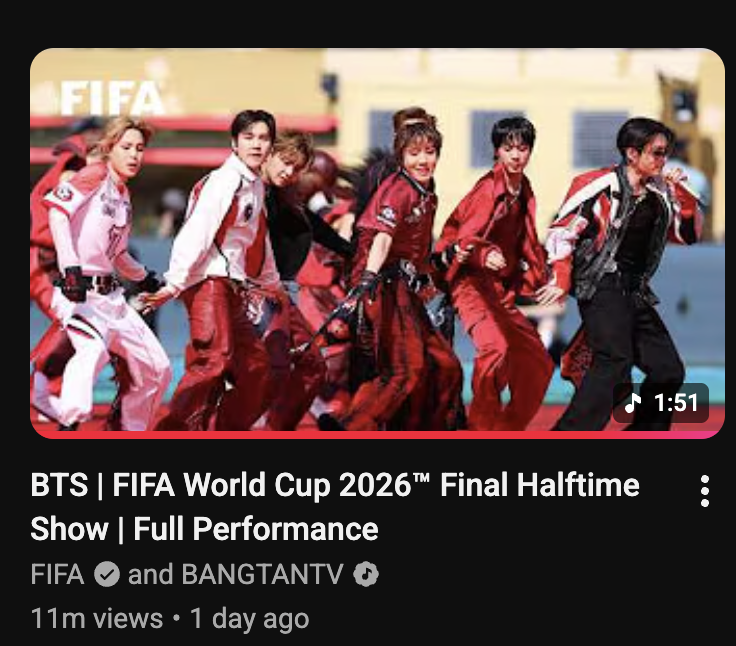 joon_lovebot's tweet photo. fyi this isnt the highest viewed perf of the day incase you need a reason to rewatch and share👀

https://t.co/BAt9grxJyf https://t.co/h5h5VGWqag