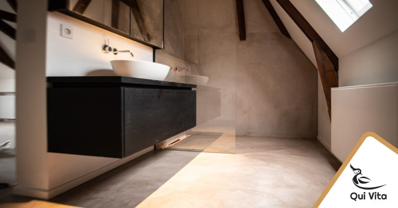 wandwaarde's tweet photo. Een hoogwaardige #badkamer in beton ciré maakt een woning aantrekkelijker voor kopers. Daardoor is de kans groter dat de woning sneller verkoopt en dat er minder op de vraagprijs wordt afgedongen dan bij een #woning met een verouderde badkamer. https://t.co/MipRzD6vj8 https://t.co/yV6z1mKmOU