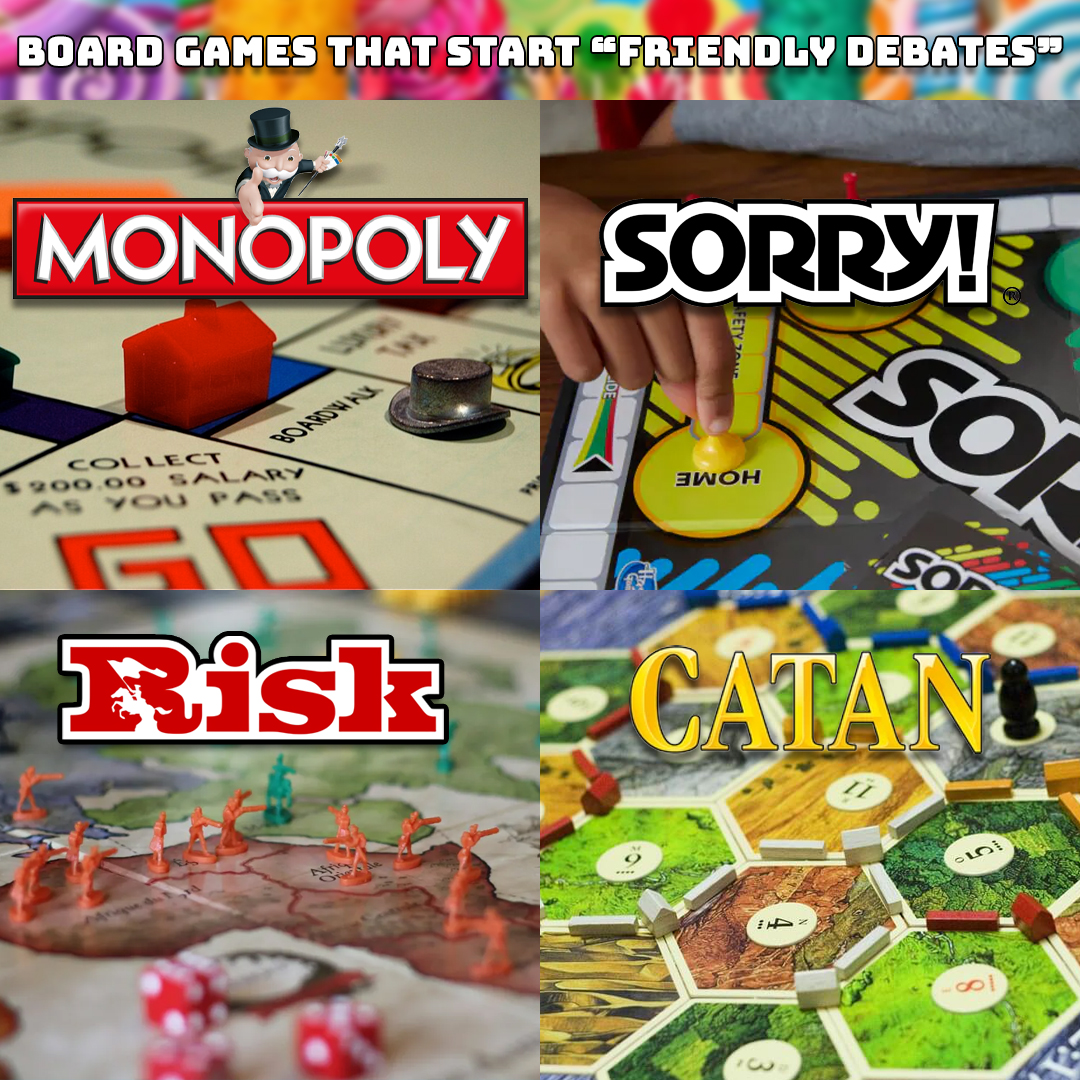 DKOldies's tweet photo. What board games caused the most fights for you?😅
.
.
#boardgames #risk #monopoly #catan #meme #funny #relatable https://t.co/8XVYTgptM7