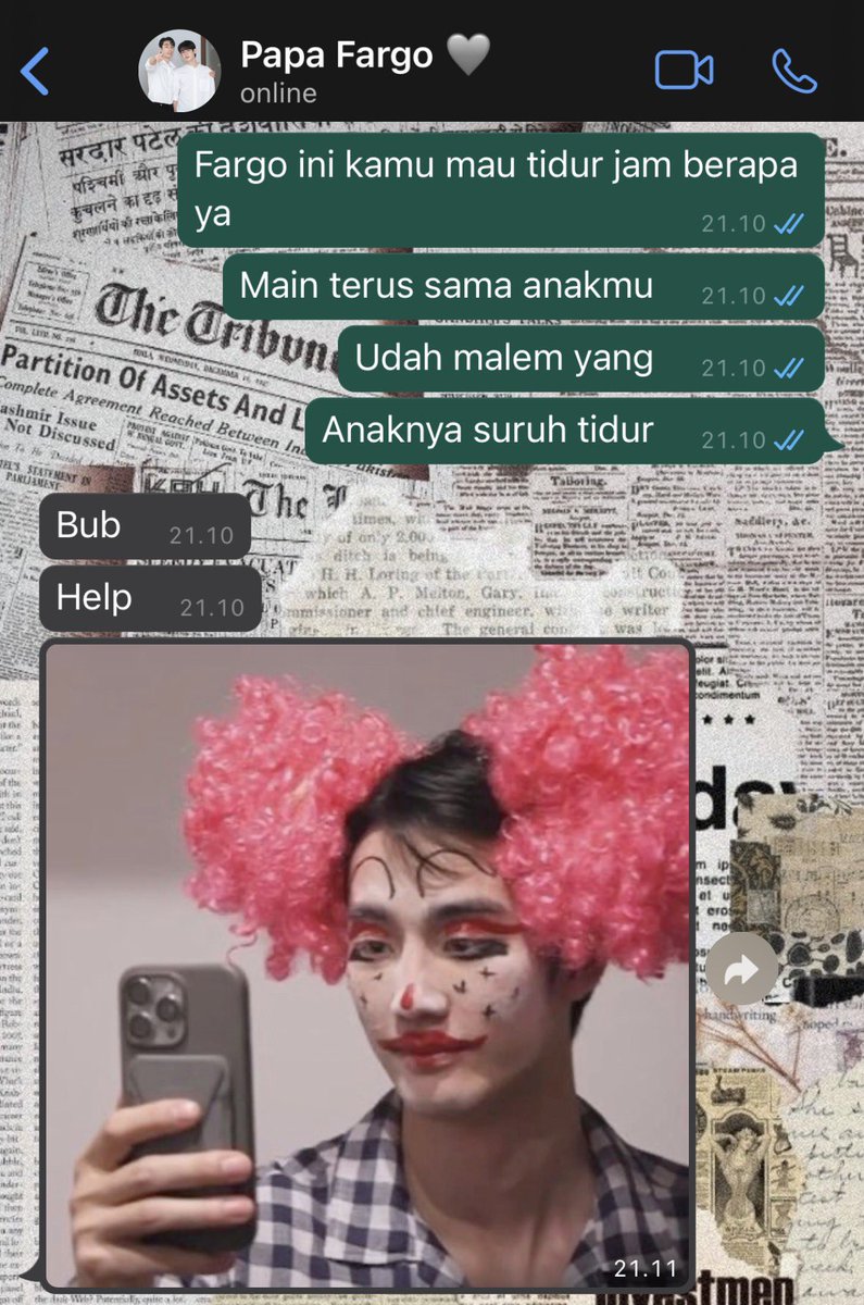 jassminemali's tweet photo. Hampir tidur dalam keadaan badut 🤡 https://t.co/koJwMVDizR