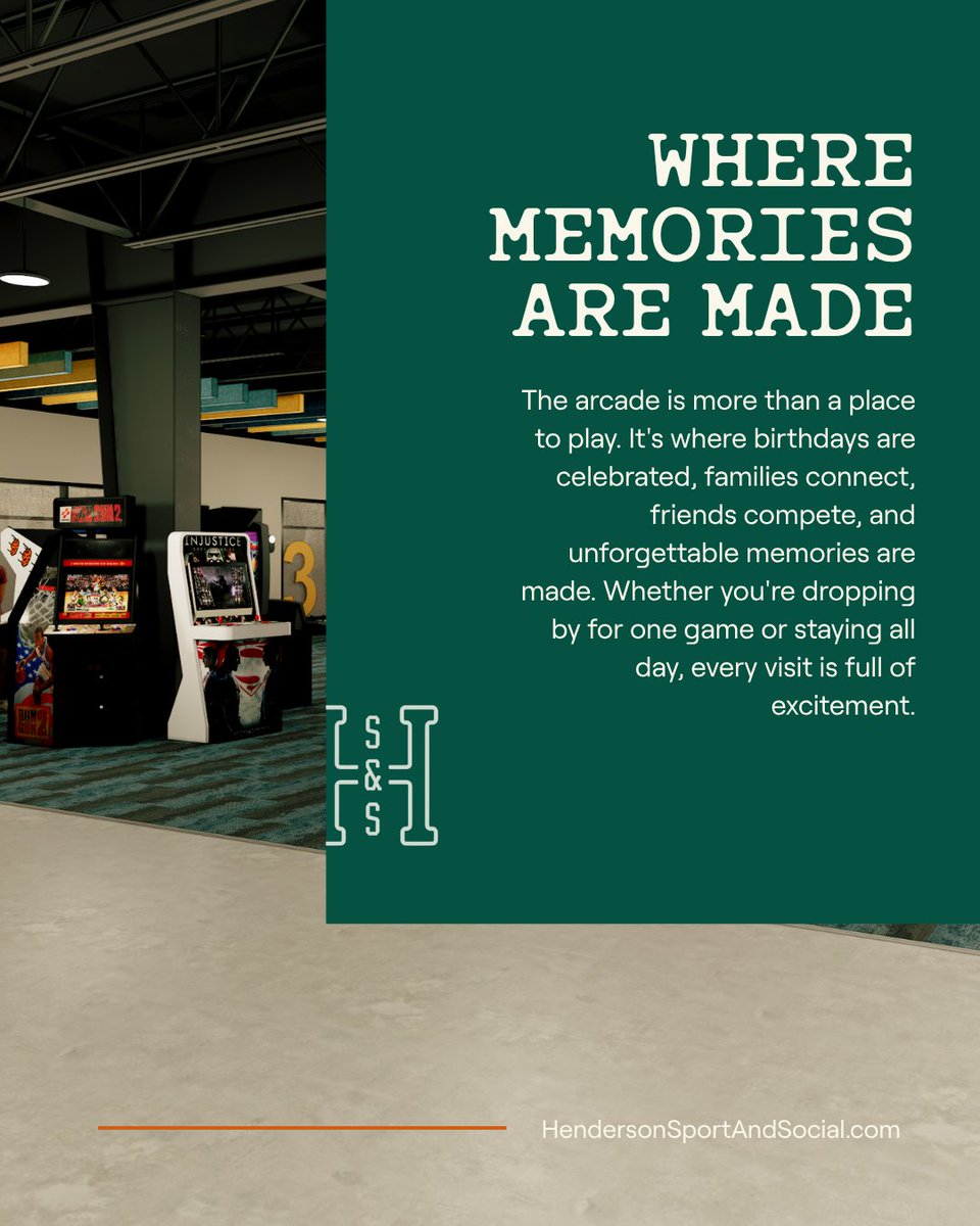 hendersonsport's tweet photo. Our arcade is bringing:

60+ games
100+ player stations
Redemption prizes

Whether you're chasing a high score or challenging your friends, there's always another game to play.

Coming this October. 🍁

#HendersonSportAndSocial https://t.co/a8rN1dAt67