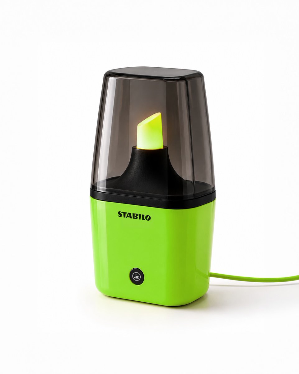 interiorsuckerr's tweet photo. STABILO BOSS highlighter silhouette table lamp concept by Jane Morelli https://t.co/nLubKB5rB6