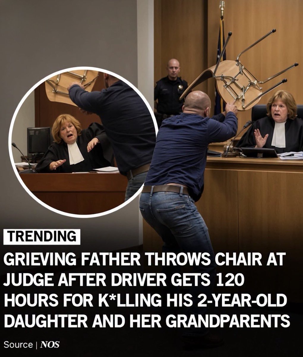 RolandShina's tweet photo. I don’t blame him one bit. He lost his little girl and these judges have forgotten how to do their job https://t.co/Uz7sCmk3Aw