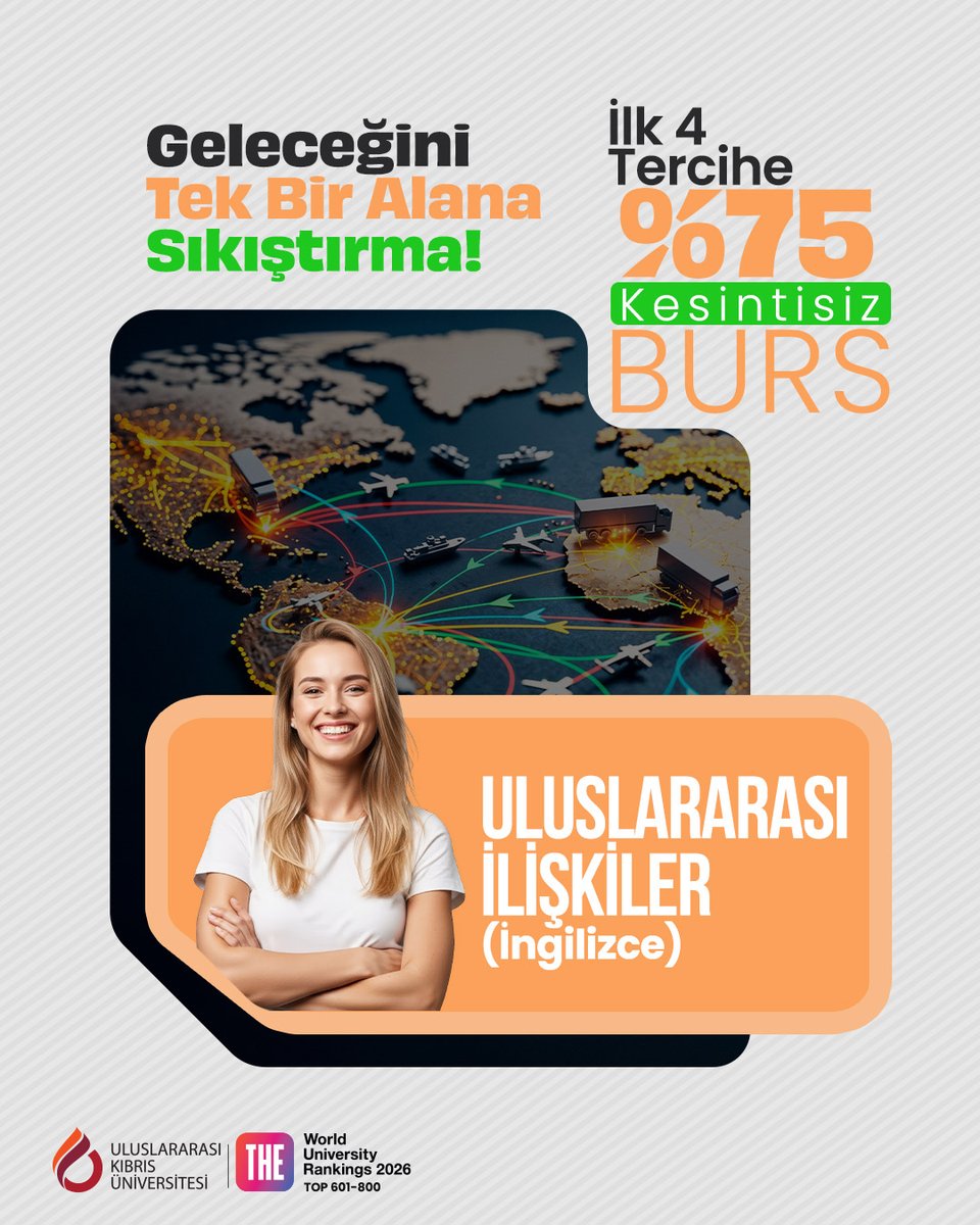 CIUOfficial's tweet photo. Geleceğin iş dünyasını ve dijital dönüşümünü şekillendirecek kariyer seni bekliyor.

Uluslararası Kıbrıs Üniversitesi'nde teknoloji, yönetim ve küresel bakış açısını bir araya getiren bölümlerle geleceğin mesleklerine bugünden hazırlan. https://t.co/t7kFIWbqiZ