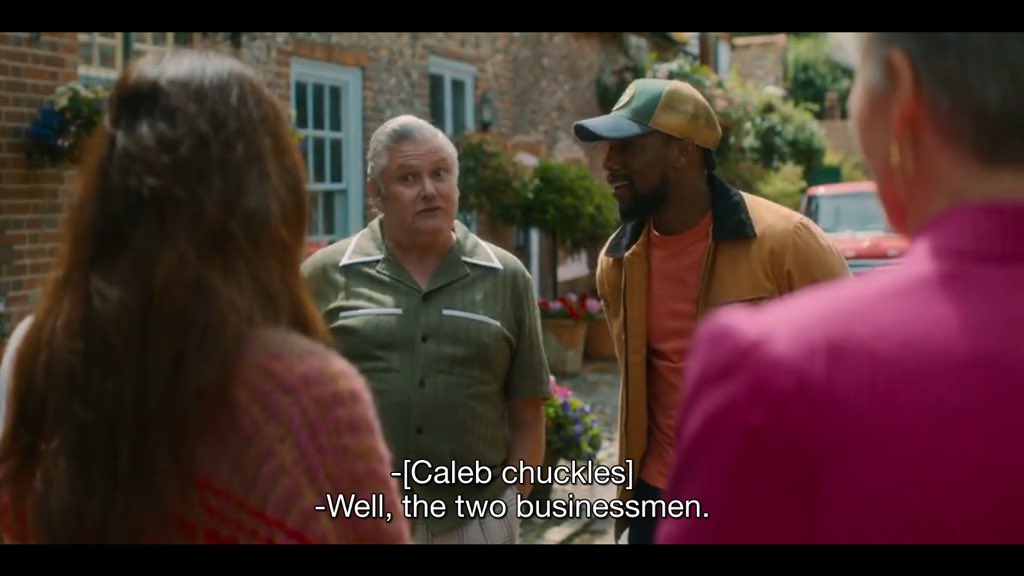 I43520's tweet photo. love how in the sheep detectives, the “businessmen” are called the two murderers like hell yeah death to [redacted] i guess. https://t.co/ReoVyEEBNg