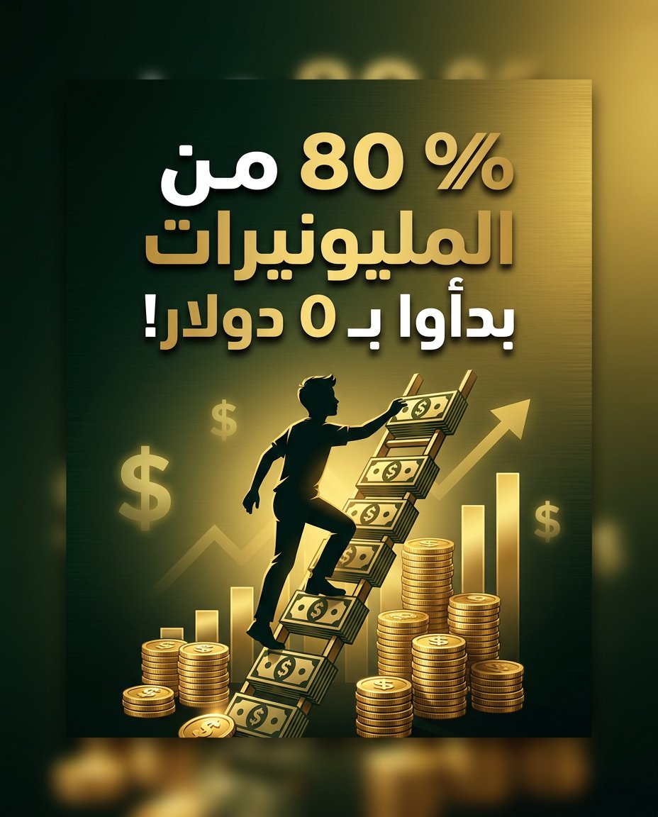 QW0CU's tweet photo. 80% من المليونيرات بدأوا ب�� 0 دولار!

الفرق الوحيد؟

بدأوا يبيعون مهاراتهم قبل ما يملكوا أي رأس مال.

أنت تملك مهارة الآن، حتى لو ما تعرف.

السؤال: ما هي مهاراتك الخفية اللي تقدر تحولها لمال اليوم؟

شاركها تحت، ورد عليّ.

ابدأ الآن قبل ما يفوتك القطار. https://t.co/l87Yray9h6