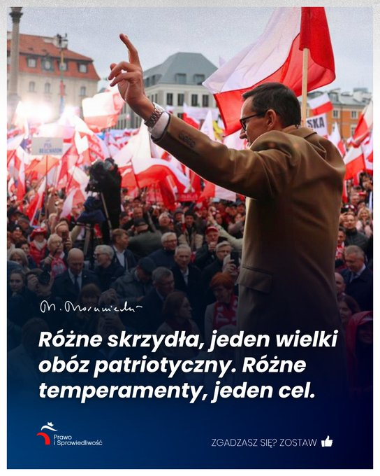 Magdale67766869's tweet photo. Patrioci muszą być zjednoczeni! Popierasz? ✅🤔 https://t.co/PbwMLnh51L