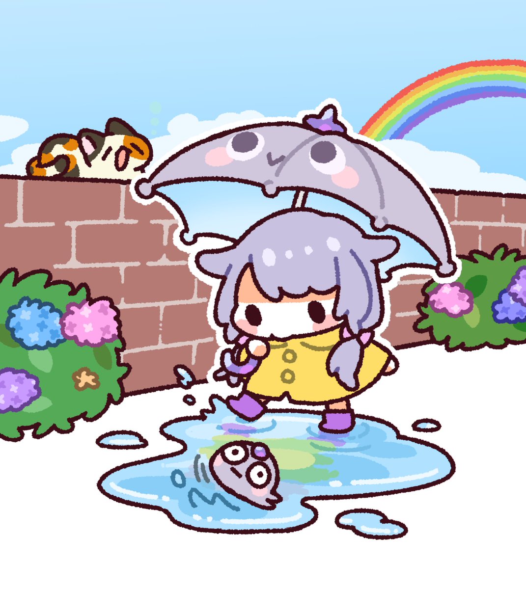 h0_pj's tweet photo. 🌈☂️👣
#bijouwled https://t.co/857ibAHE0I
