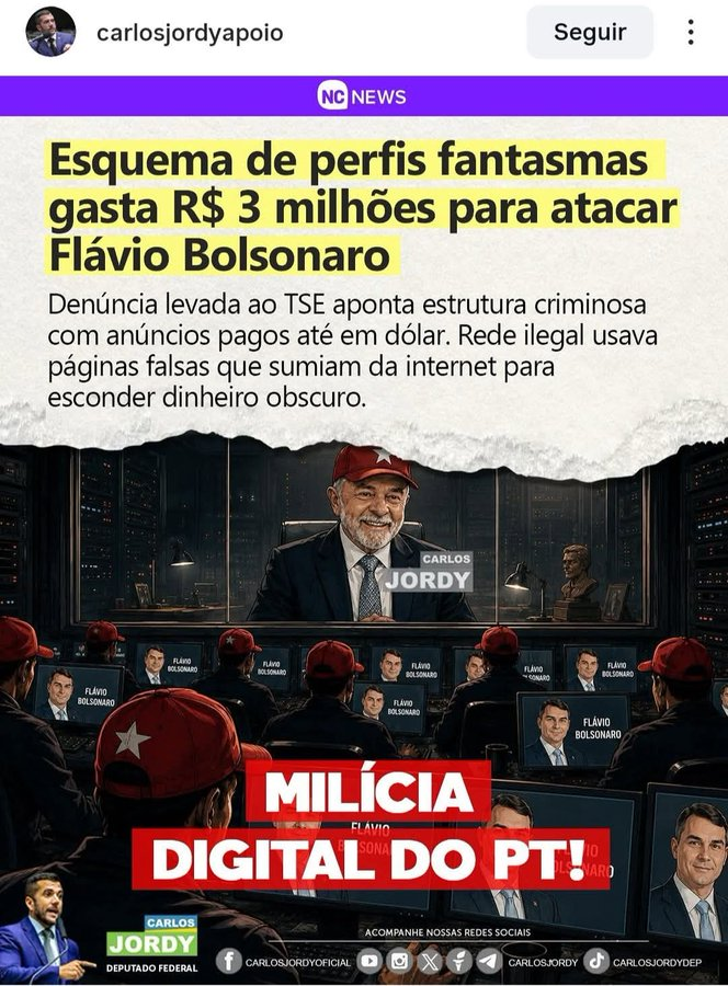 fabio_miller77's tweet photo. Gabinete do ódio é do PT! https://t.co/o3q4ez94xW