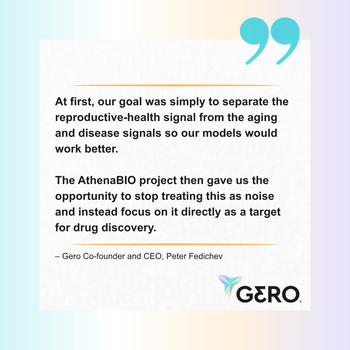 hacking_aging's tweet photo. Menopause affects nearly every woman, yet there are zero drugs in development beyond symptom management. 📉

OVARIA, the joint effort between Gero and @athenabiorg, combats this by running genome-wide and rare-variant association studies to identify new therapeutic targets. https://t.co/pvTaHT5v6v