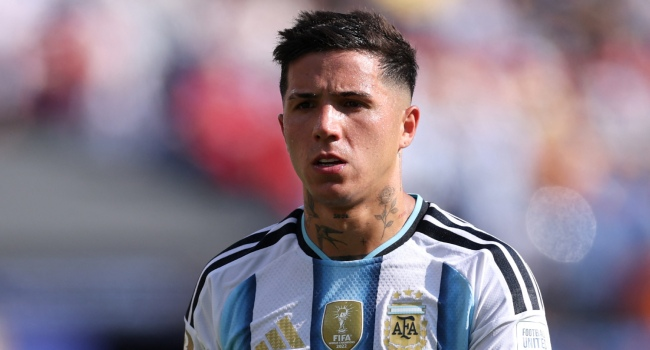 channelstv's tweet photo. Argentina Represented Themselves In ‘Best Possible Way’ At World Cup — Fernandez

Enzo Fernandez insists Argentina represented themselves in the “best possible way” at the World Cup despite the Chelsea midfielder’s red card in the final and a host of ugly incidents in their controversial campaign.

https://t.co/pYHYUIxoki