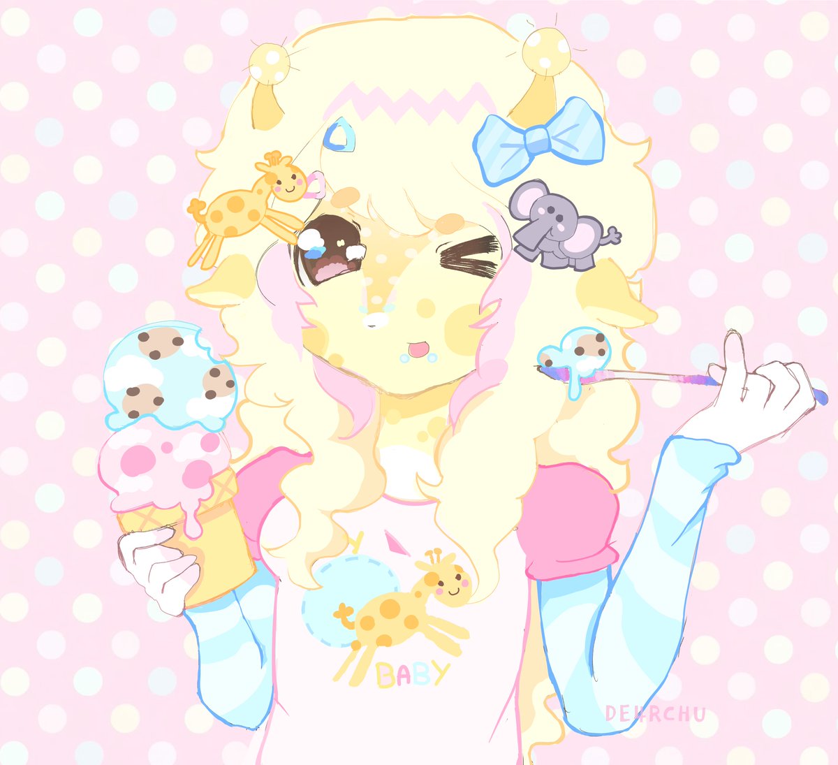 DE4RCHU's tweet photo. attack foor @nyawaf 
i soooenjoyed drawing!!!!! https://t.co/DG8bg0hXzk
