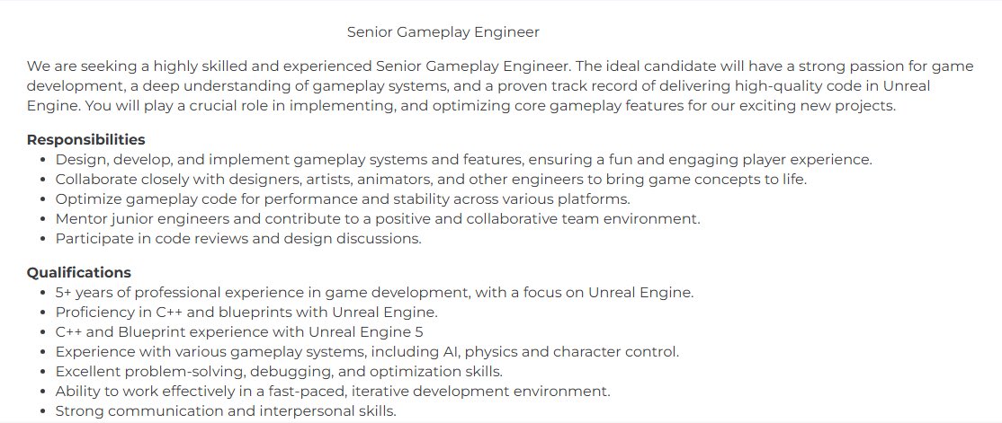 GotyRase268's tweet photo. The next Steel Wool Studios Five Nights at Freddy’s game is being made in Unreal Engine 5 according to a job posting from Steel Wool looking for a Senior Gameplay Engineer that knows how to use Unreal Engine 5. It was posted in September 2025. All previous games were made in UE4. https://t.co/QtBBVP6y5l