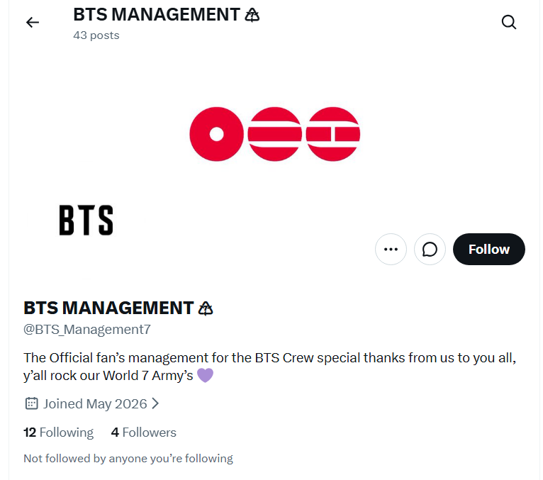 purplelifewbts's tweet photo. Since when did ARMY have an "official fan management for the BTS crew?" 🙄

ARMY, heads up‼️ ARMY Membership is purchased through Weverse Shop, not thru DMs. If an account claims this or pretends to be official, report, mute &amp; block. Stay safe. 💜 https://t.co/25UHWbC8so