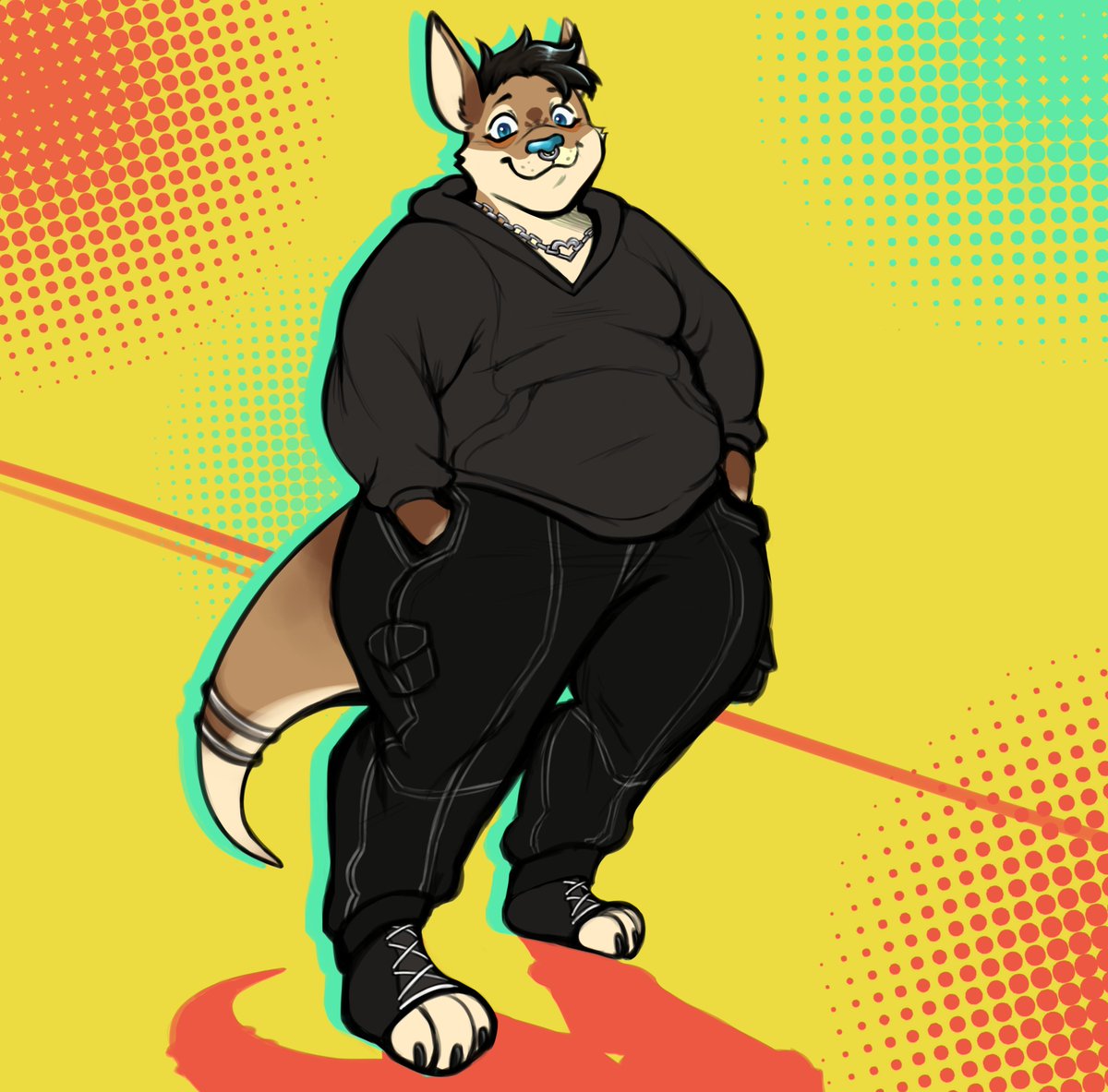 kangyroos's tweet photo. hi i'm scruff, welcome to my page!!! wow!!

i mostly post nonsense, i am a real person i promise.

25 y.o. kangaroo from naarm 🇦🇺🦘

any pronouns | genderfluid | greyace
________
other socials:
__________
discord: scruffaroo  
tele: scruffaroo
lfm: https://t.co/yjfBoqjVFT https://t.co/hVaPDMxPEC