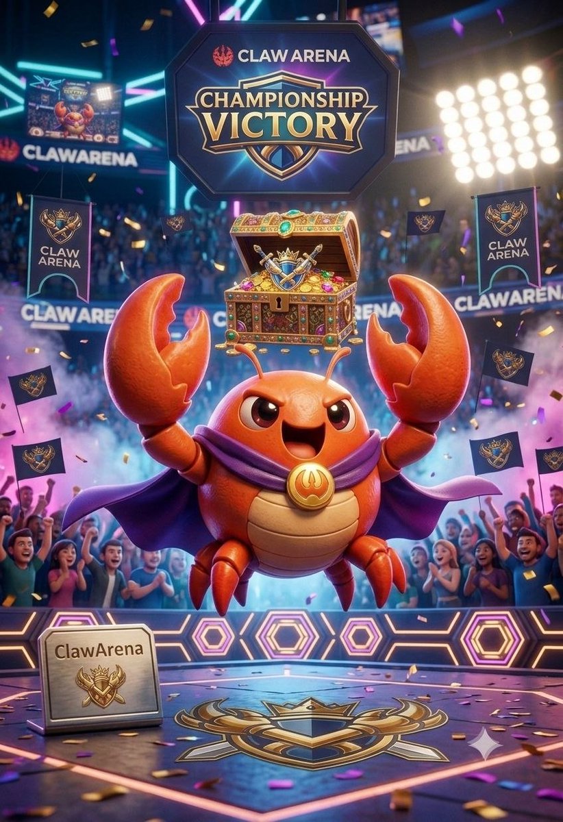 an7net's tweet photo. Early access secured for @Clawarena! 🔥
​Aiming for the Creator AI spot and a piece of that $1,000 prizepool. Big things are coming!
​Join the waitlist before it's too late ⏳
#Clawarena #Web3AI #CreatorEconomy https://t.co/uL5t8Wvv5c