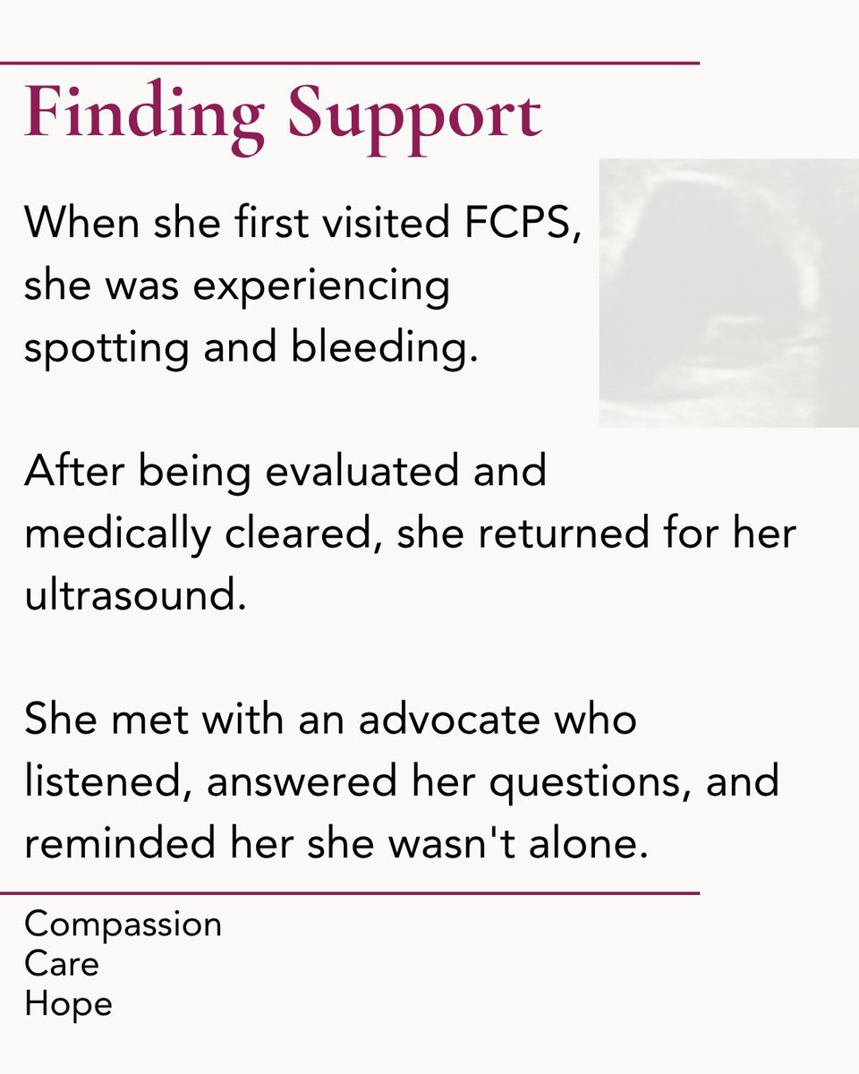 fcps_champions's tweet photo. Fear, pressure, and uncertainty don’t have to be faced alone. Please keep this mother and her family in your prayers as she considers the future. https://t.co/r4skITXLwB