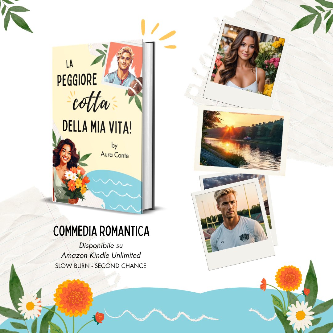 auraconte's tweet photo. Un ritorno, due vite che si incrociano inaspettatamente dopo lungo tempo, due caratteri molto diversi e una cittadina con vista lago 🌸🏈
Genere: Commedia Romantica, Second chance.
Scegli il tuo store e formato: https://t.co/g2Q5BxkTmn #libri #racconti #luglio #estate https://t.co/5mt97X6qVW