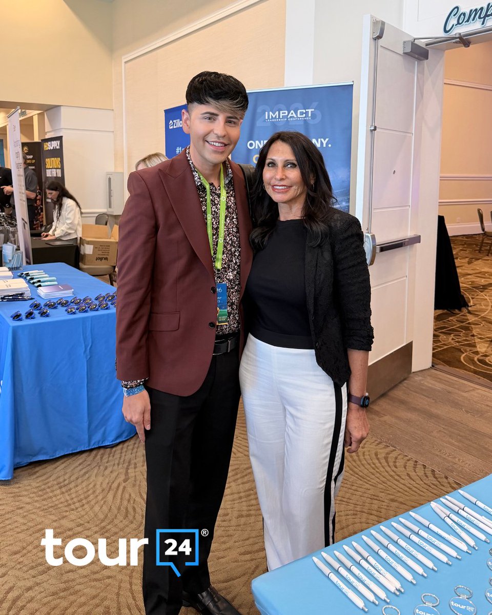 Tour24now's tweet photo. We're proud of Zach and Heather for representing Tour24 at #AdvenirAzora’s Impact Leadership Conference and advancing the conversation around the operational impact of self-guided tours.

#Impact2026 #SelfGuidedTours #MultifamilyInnovation #LeasingTechnology https://t.co/6NmkChNsSW