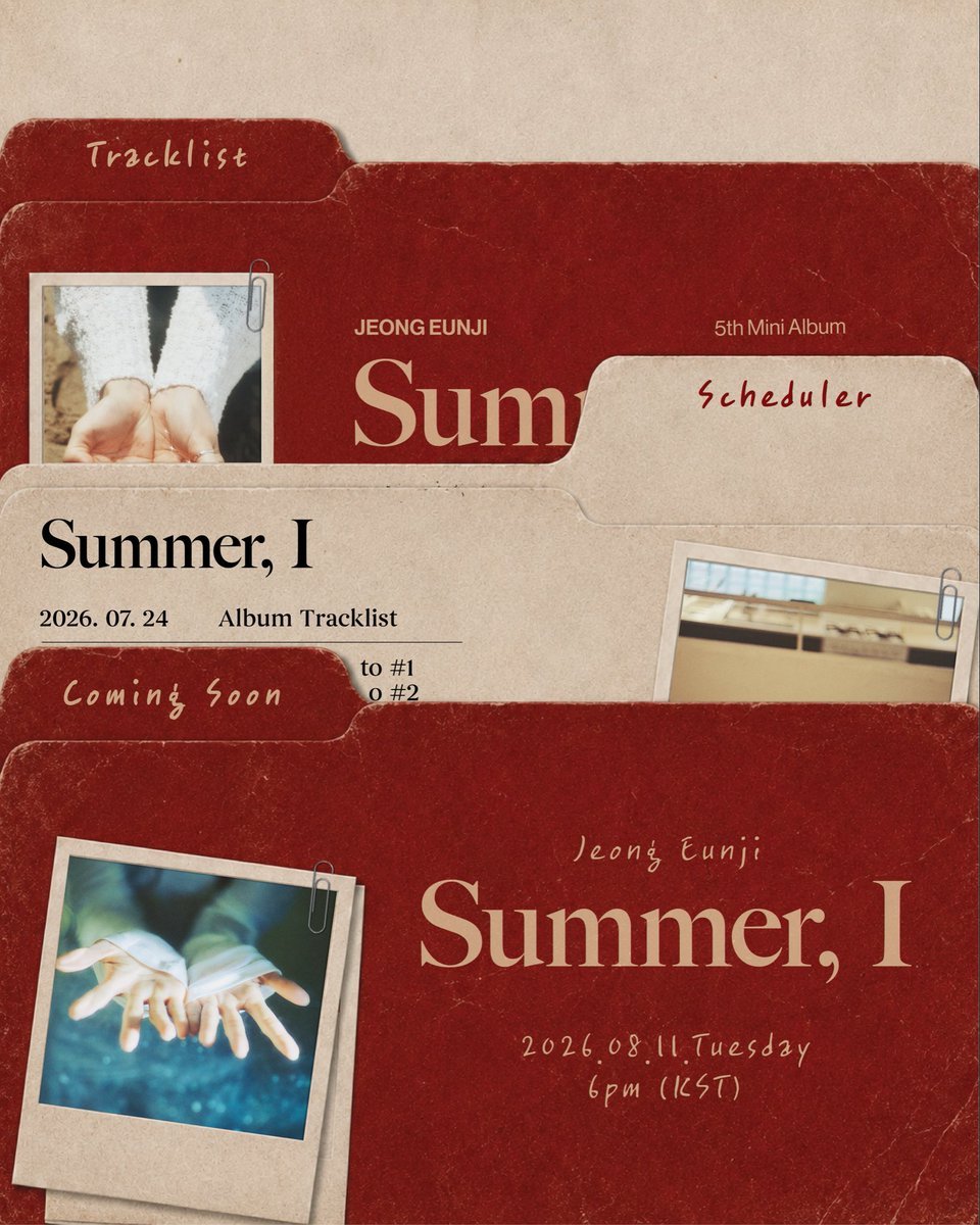 KoreanUpdates's tweet photo. #Apink #JeongEunji to make her solo comeback with 5th mini album, #Summer_I, on 11 August

#KoreanUpdates RZ https://t.co/8iApN59vGw