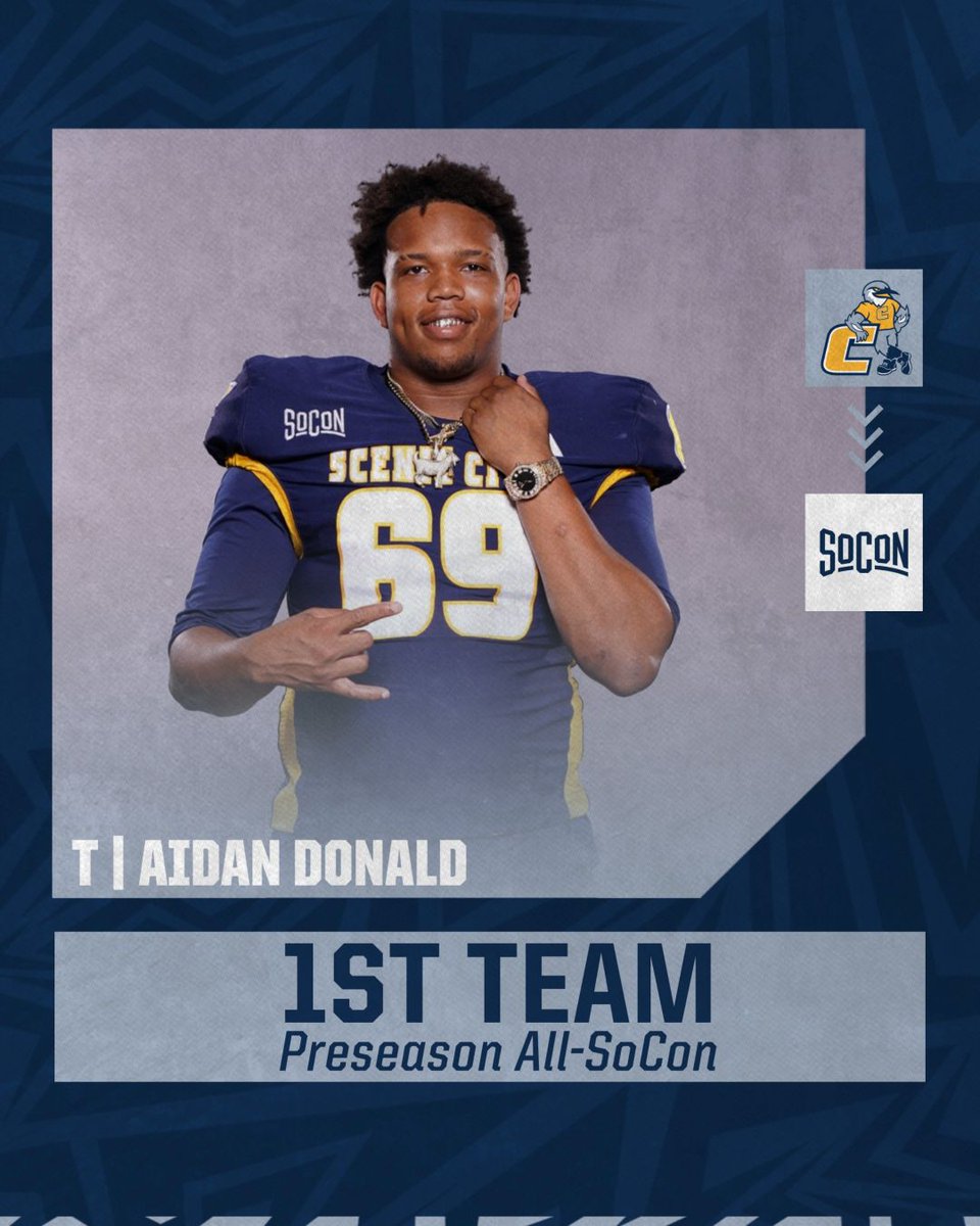GoMocsFB's tweet photo. 𝐏𝐫𝐞𝐬𝐞𝐚𝐬𝐨𝐧 𝐀𝐥𝐥-𝐒𝐨𝐂𝐨𝐧 𝟏𝐬𝐭 𝐓𝐞𝐚𝐦⭐️

T Aidan Donald
LB Zion Rutledge
S Kam Baah-Slay
DE Orlando Daniels

Group full of dawgs😤
🔗 https://t.co/ropSUyqAwO

#GoMocs https://t.co/t8KjletQWA