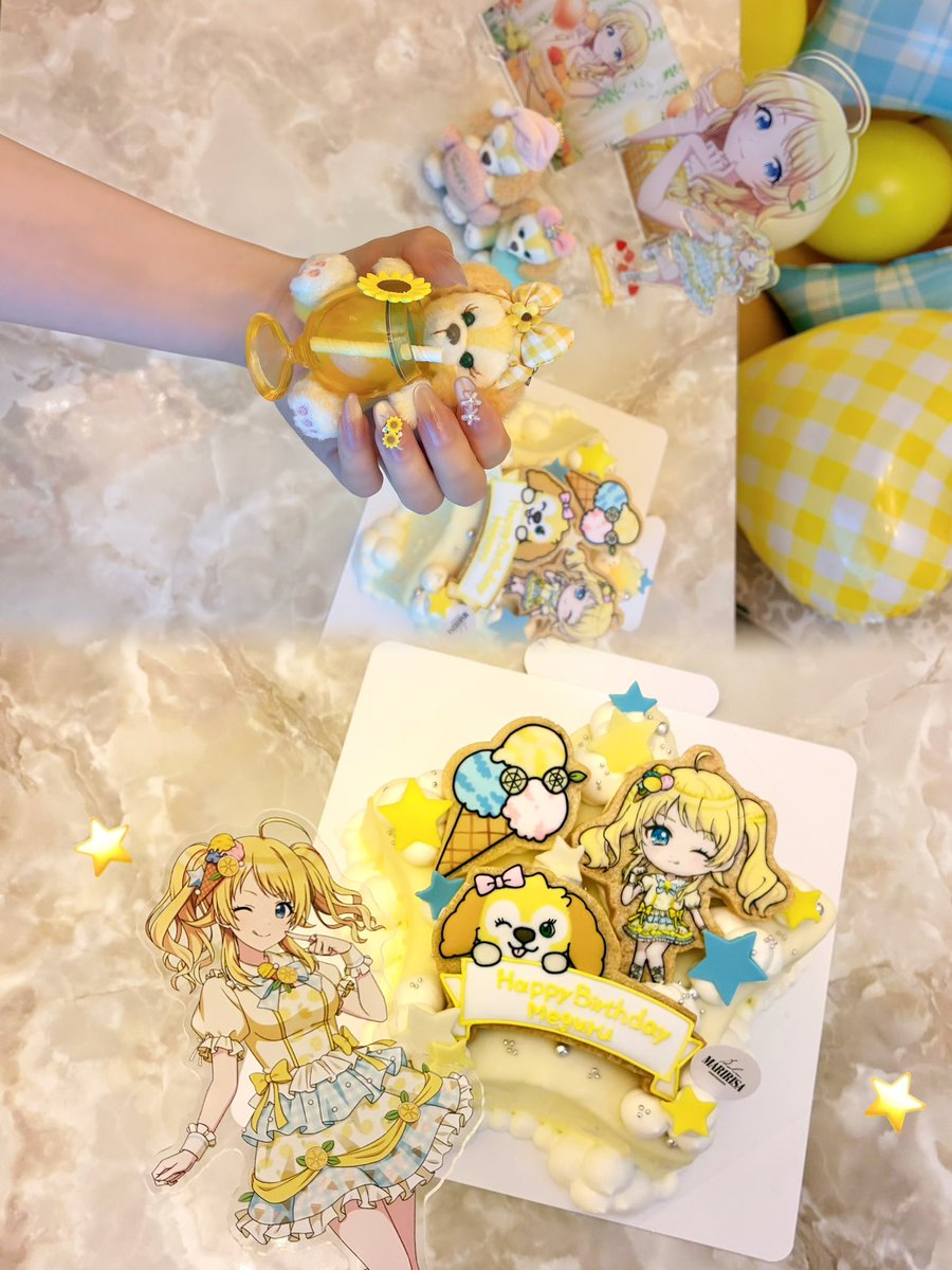 a02y_'s tweet photo. 応援してるよ 心の中で いつもいつも...大声で!✩

⋆.*🌻 #八宮めぐる生誕祭2026 🍋꙳⟡ https://t.co/TH1W9EqTav