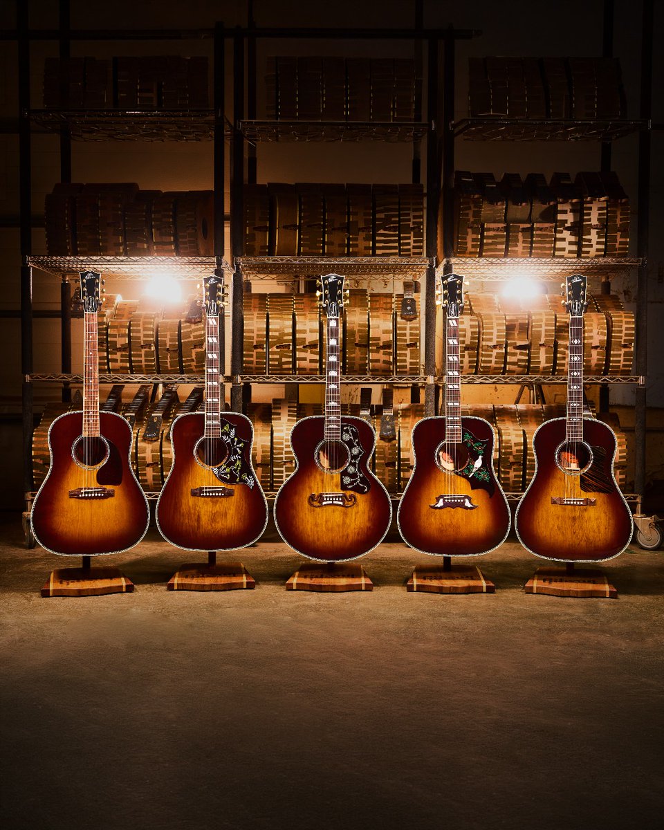 CustomGibson's tweet photo. From campfires and front porches to the world’s biggest stages, Gibson flat-top acoustics have shaped generations of music. Celebrate 100 years with the limited-edition Anniversary Series. 

Learn more: https://t.co/qIuGC09m7u 

#Gibson #Acoustic #AnniversarySeries https://t.co/LWSN3VKM5S