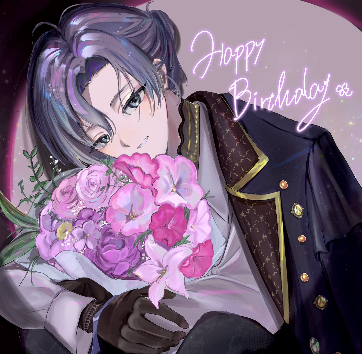 umonomo's tweet photo. おめでとうございます💐🤍
#蜂乃屋凪誕生祭2026 https://t.co/Ns4Q94lzm0