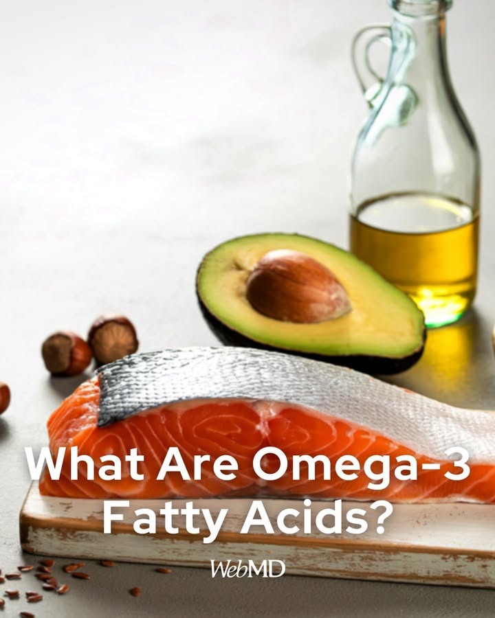 WebMD's tweet photo. Omega-3 fatty acids are polyunsaturated fats (or "healthy fats") you have to get from foods or supplements because your body doesn't make them. They're part of the support structure of every cell in your body; they give you energy; and they help keep your heart, lungs, blood vessels, and immune system working the way they should. https://t.co/LowilVKJjp