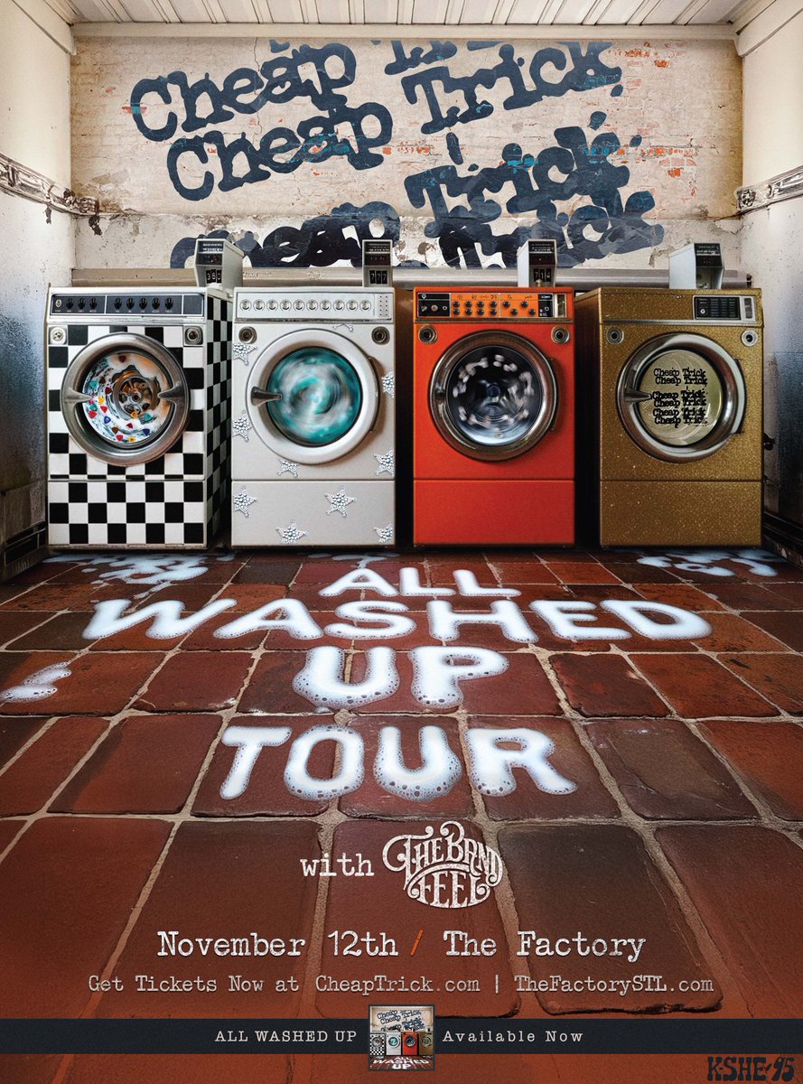 thefactory_stl's tweet photo. CHEAP TRICK is heading to The Factory on Nov. 12th! Tix on sale Friday. Score the best seats by signing up for the presale: https://t.co/Gs9dAfripj https://t.co/BYSbLN3WNC