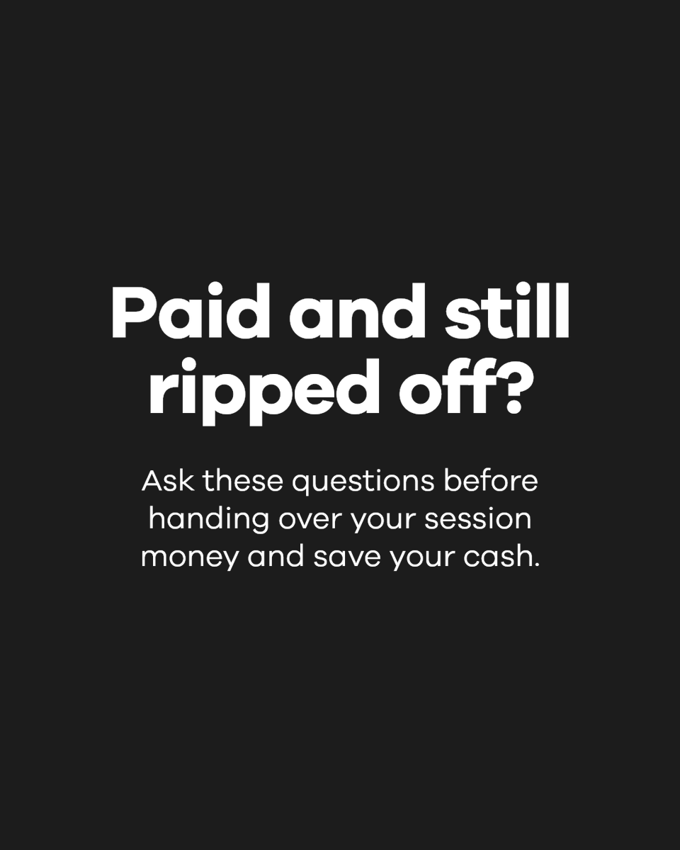 ZoomRecording's tweet photo. what should you ask before paying? don’t hand over your session money without this check. know who’s on the board, what support you’re getting, and how long the session lasts. comment zoom for this week’s open slots

https://t.co/FV1XibfSdj #LosAngelesMusic https://t.co/UphGpZvfzW