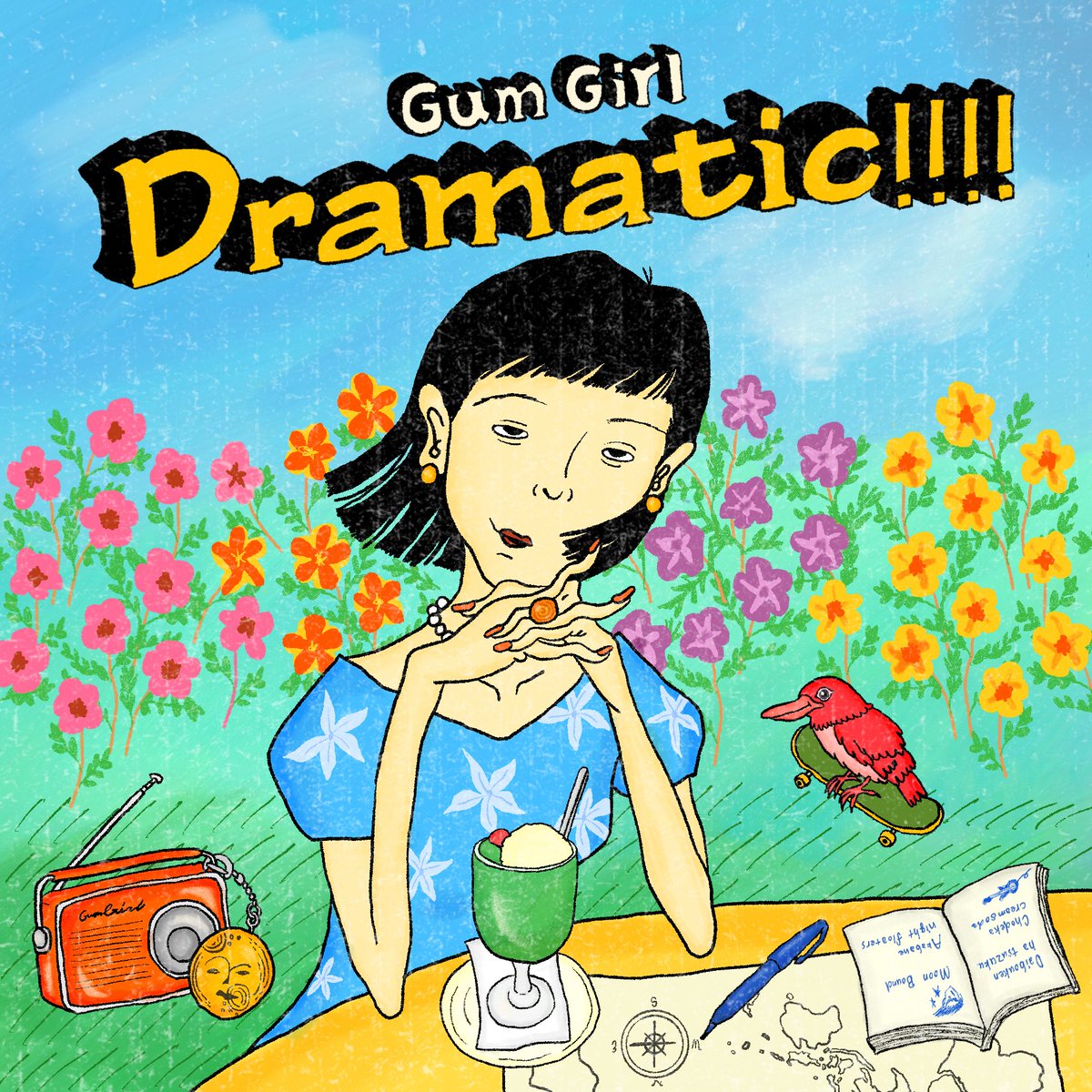 GumGirl5's tweet photo. 【配信スタート】

4曲入りEP「Dramatic!!!!」配信スタート

↪︎https://t.co/WtiKGCaQlM 

Gum Girlの夏EP、是非たくさん聴いてください！

#拡散希望 https://t.co/1wvi3ftqWT