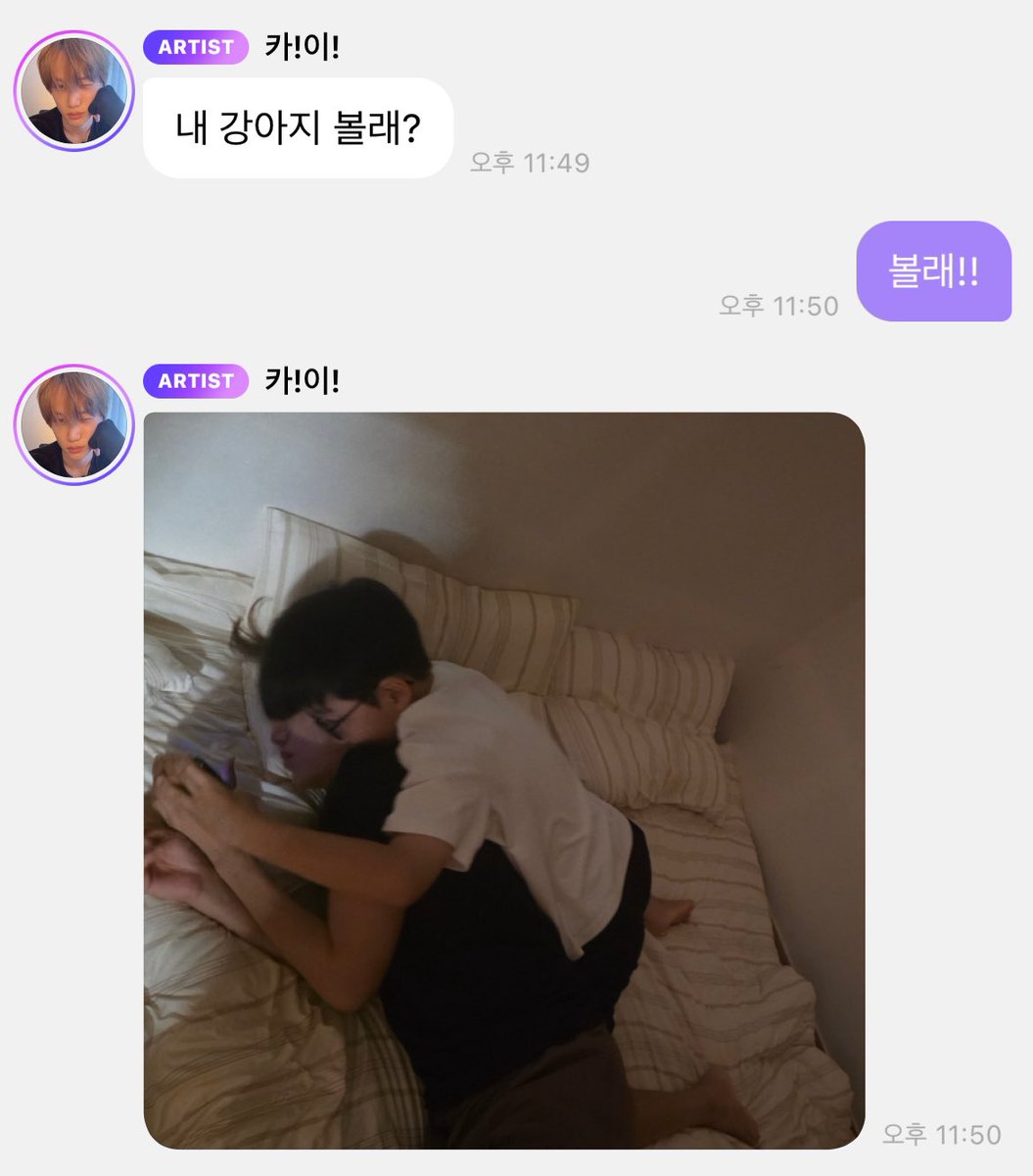 k_potato22's tweet photo. 종인이 ㅋㅋㅋㅋ
내 강아지 볼래? → 완전 훌쩍 큰 래온이
내 몬치치 볼래? → 완전 애기 세번째 조카 https://t.co/xTpyXdoK36