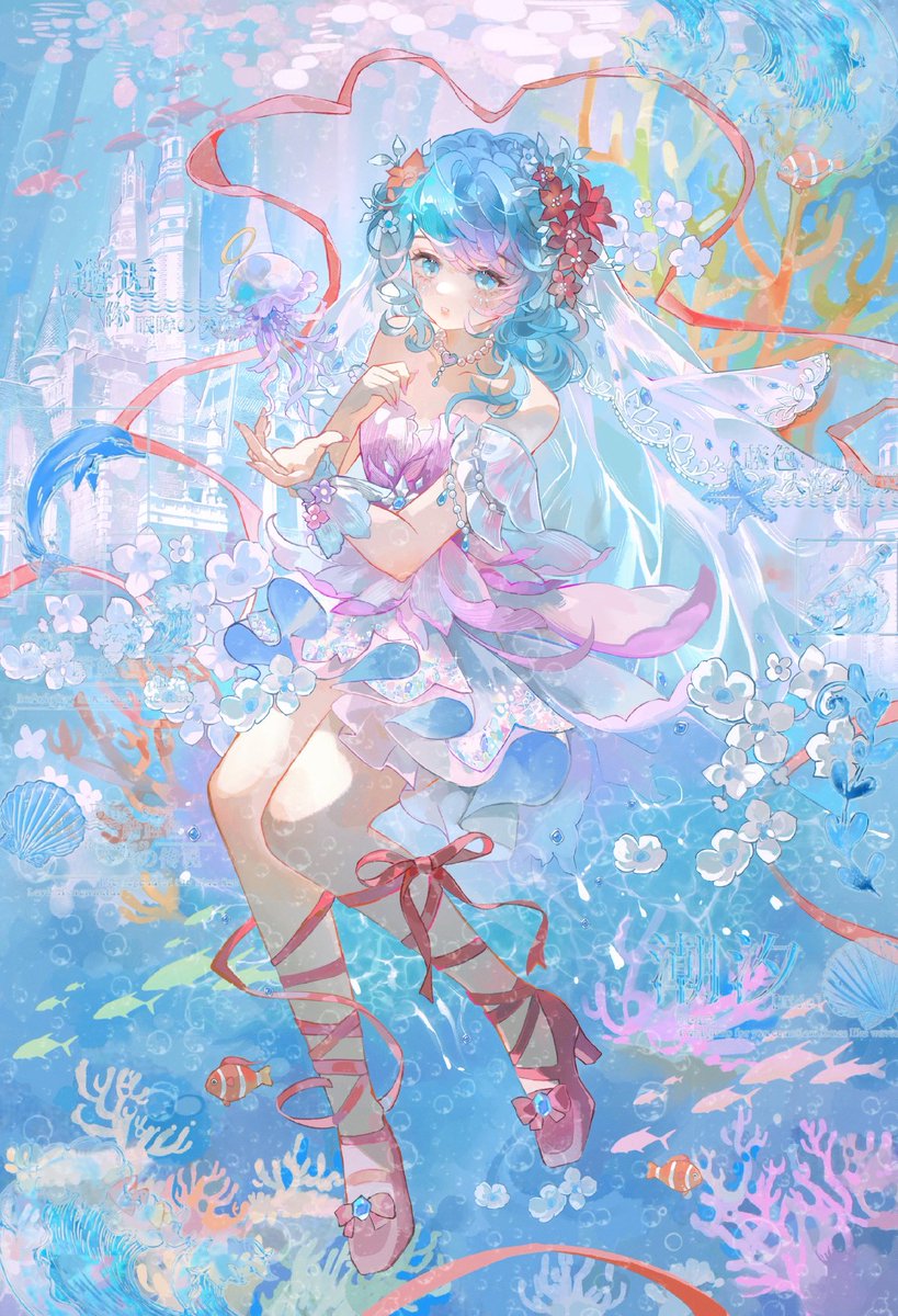 IDVFanPage_Emma's tweet photo. |  | 🎊Anniversary celebration 🎊|  | 

『 𝓔𝓶𝓶𝓪 𝓦𝓸𝓸𝓭𝓼 •  Bride of the Ocean 』 

Like seagulls meeting the breaking waves, we meet and we reunite. https://t.co/7V6tXEHNln
