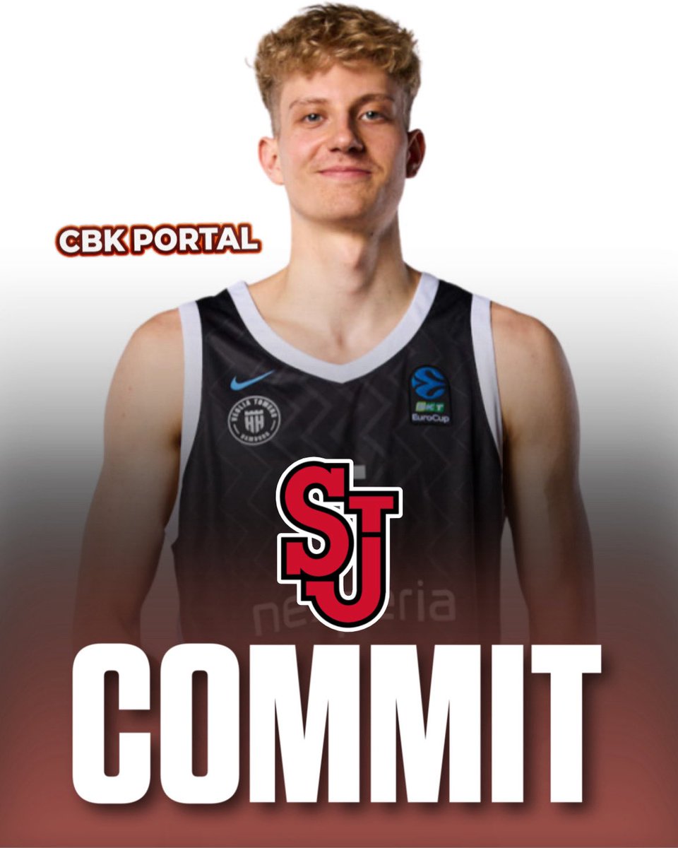 cbkportal's tweet photo. BREAKING: St John’s has landed 6-foot-10 Hungarian forward Zsombor Maronka

He averaged 8 PPG and 4 RPG on 37% shooting from 3 for Hamburg Towers of the German Bundesliga https://t.co/LzGvY5Vk3g